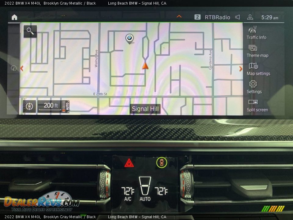 Navigation of 2022 BMW X4 M40i Photo #20