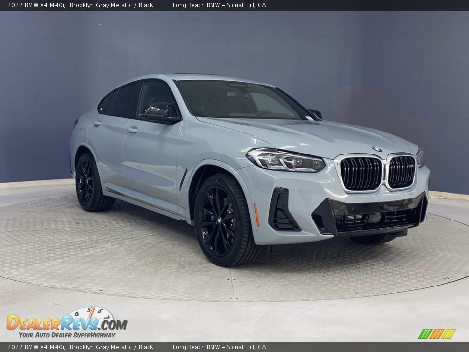 2022 BMW X4 M40i Brooklyn Gray Metallic / Black Photo #28