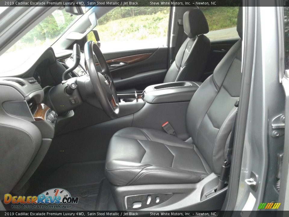 Jet Black Interior - 2019 Cadillac Escalade Premium Luxury 4WD Photo #11