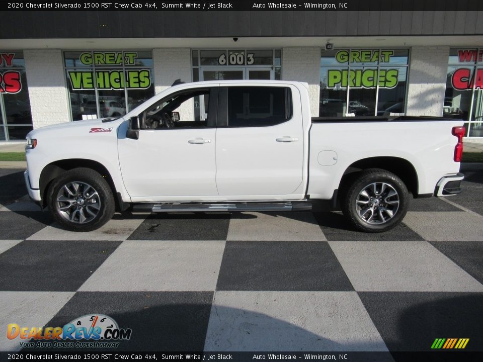 2020 Chevrolet Silverado 1500 RST Crew Cab 4x4 Summit White / Jet Black Photo #1