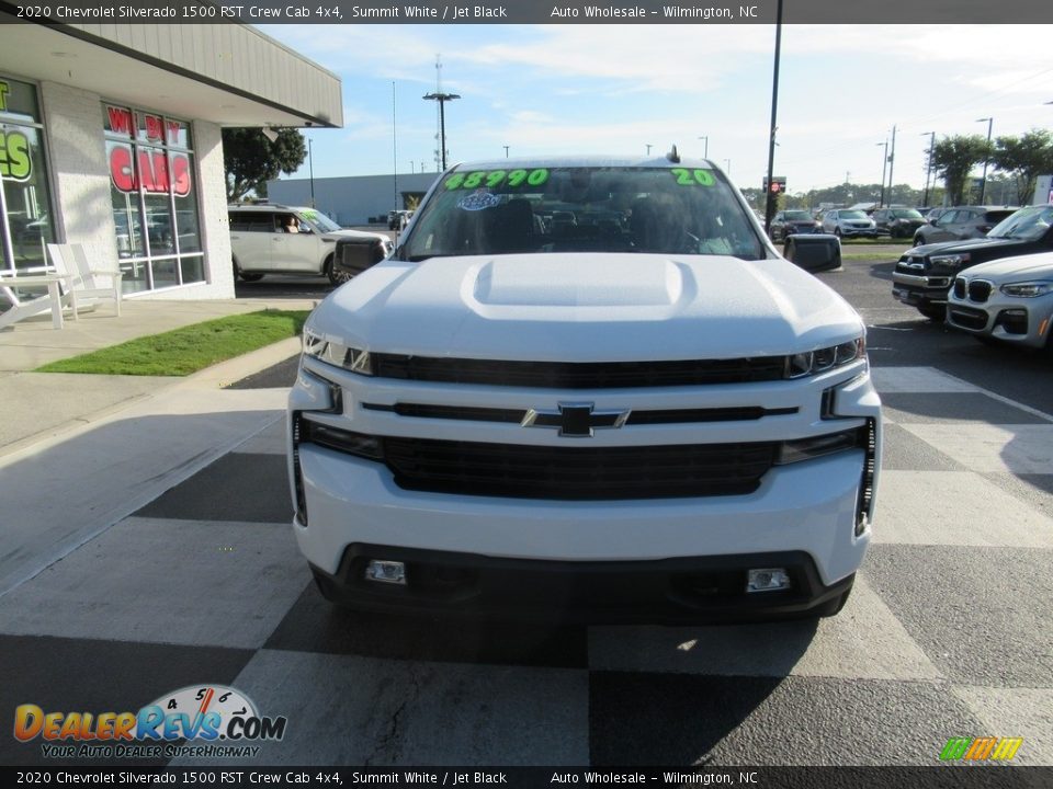 2020 Chevrolet Silverado 1500 RST Crew Cab 4x4 Summit White / Jet Black Photo #2