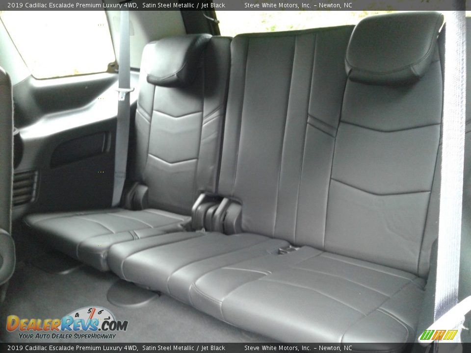 Rear Seat of 2019 Cadillac Escalade Premium Luxury 4WD Photo #17