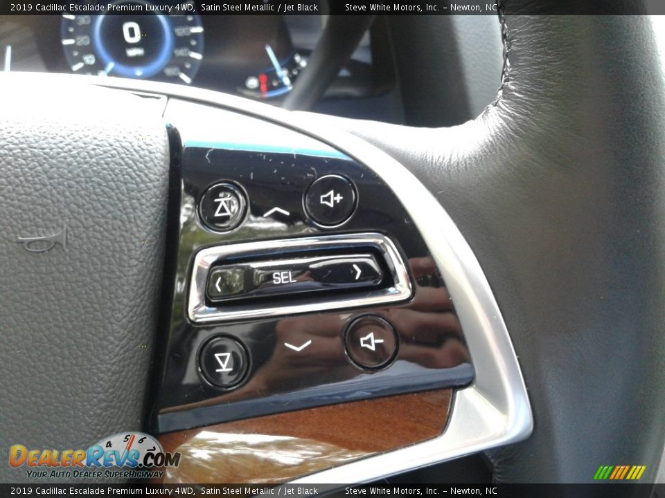 2019 Cadillac Escalade Premium Luxury 4WD Steering Wheel Photo #26