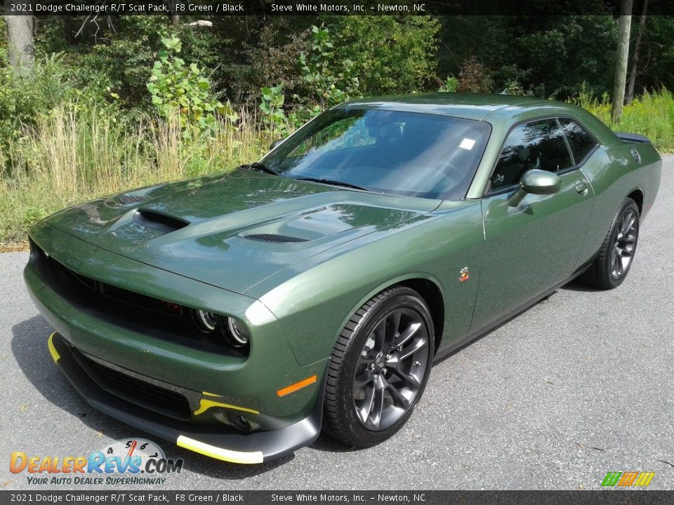 2021 Dodge Challenger R/T Scat Pack F8 Green / Black Photo #2