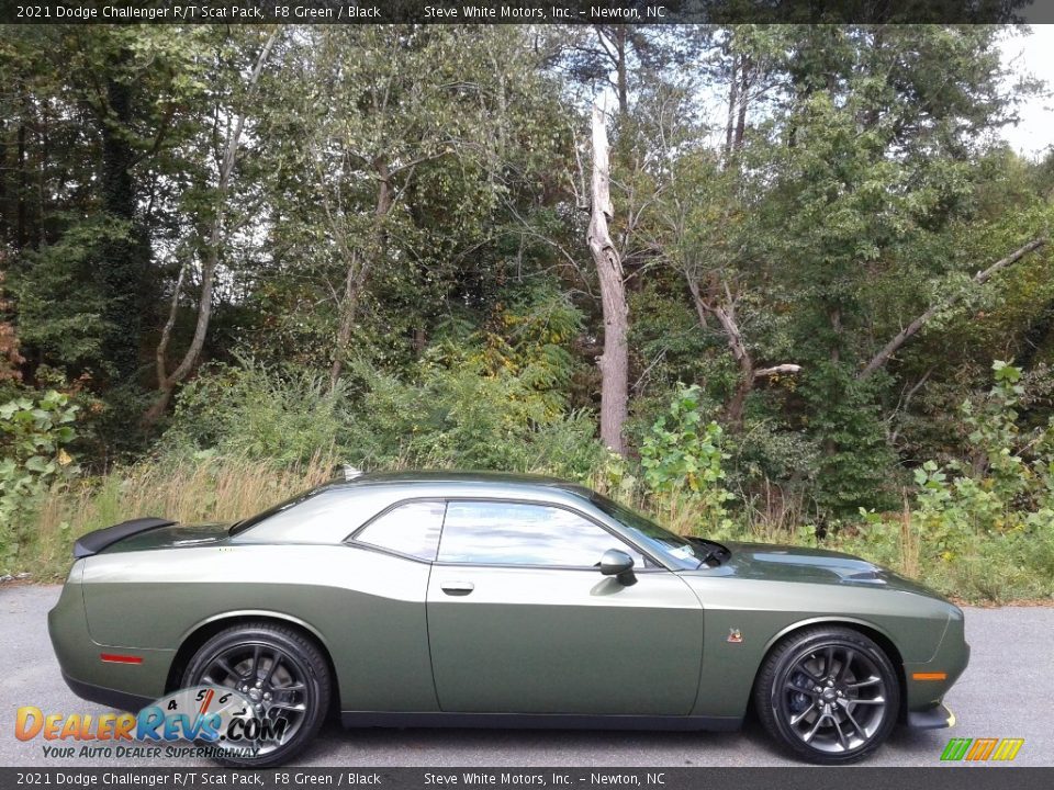 F8 Green 2021 Dodge Challenger R/T Scat Pack Photo #5