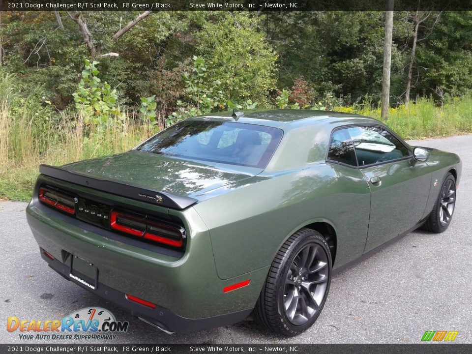 2021 Dodge Challenger R/T Scat Pack F8 Green / Black Photo #6