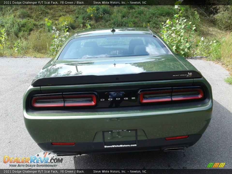 2021 Dodge Challenger R/T Scat Pack F8 Green / Black Photo #7