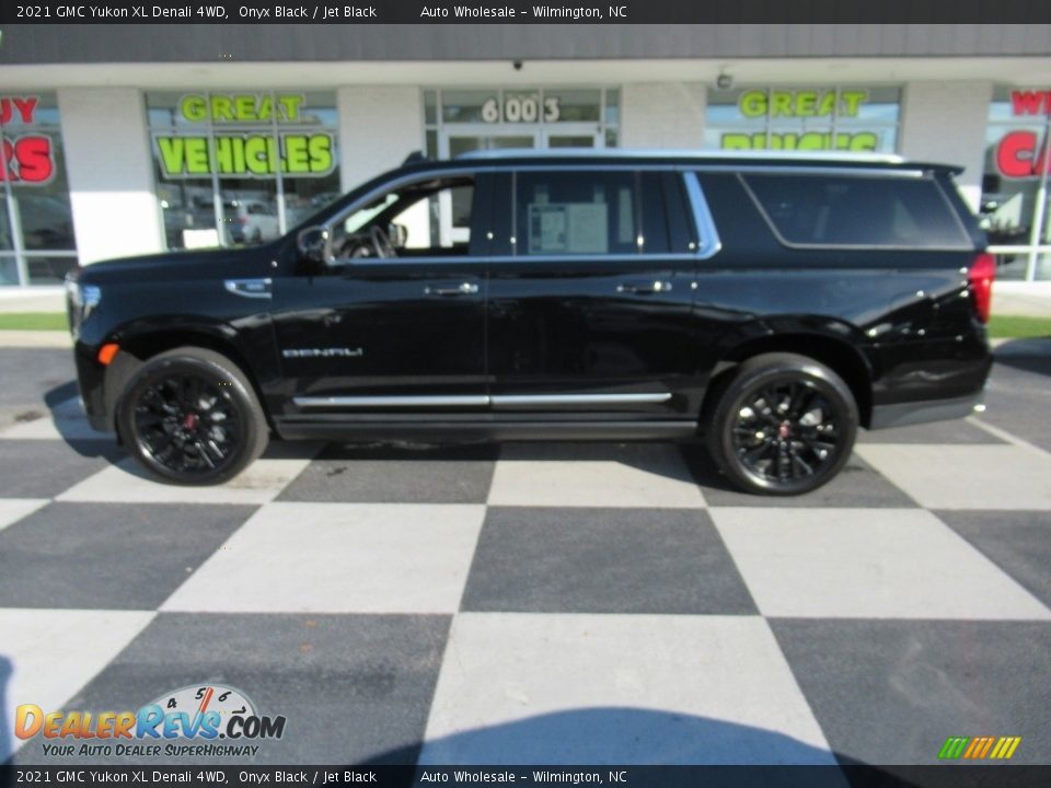 2021 GMC Yukon XL Denali 4WD Onyx Black / Jet Black Photo #1
