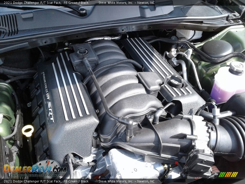 2021 Dodge Challenger R/T Scat Pack F8 Green / Black Photo #9