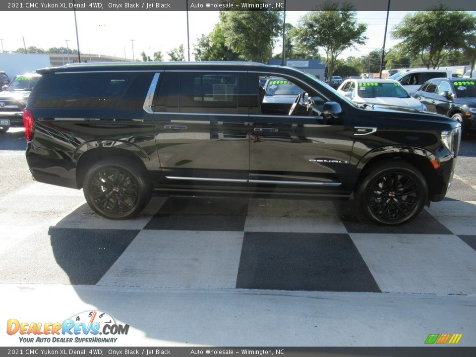 2021 GMC Yukon XL Denali 4WD Onyx Black / Jet Black Photo #3