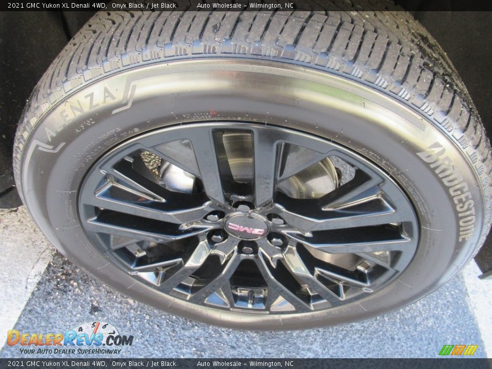 2021 GMC Yukon XL Denali 4WD Onyx Black / Jet Black Photo #7