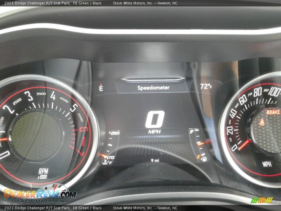 2021 Dodge Challenger R/T Scat Pack Gauges Photo #19