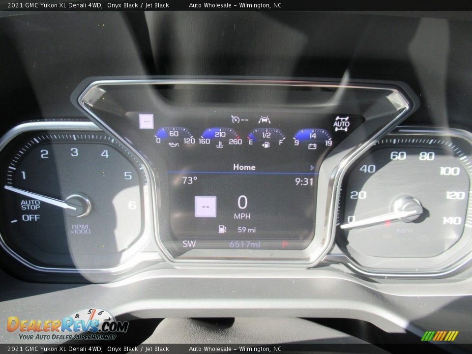 2021 GMC Yukon XL Denali 4WD Onyx Black / Jet Black Photo #16