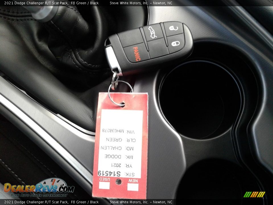 2021 Dodge Challenger R/T Scat Pack F8 Green / Black Photo #27