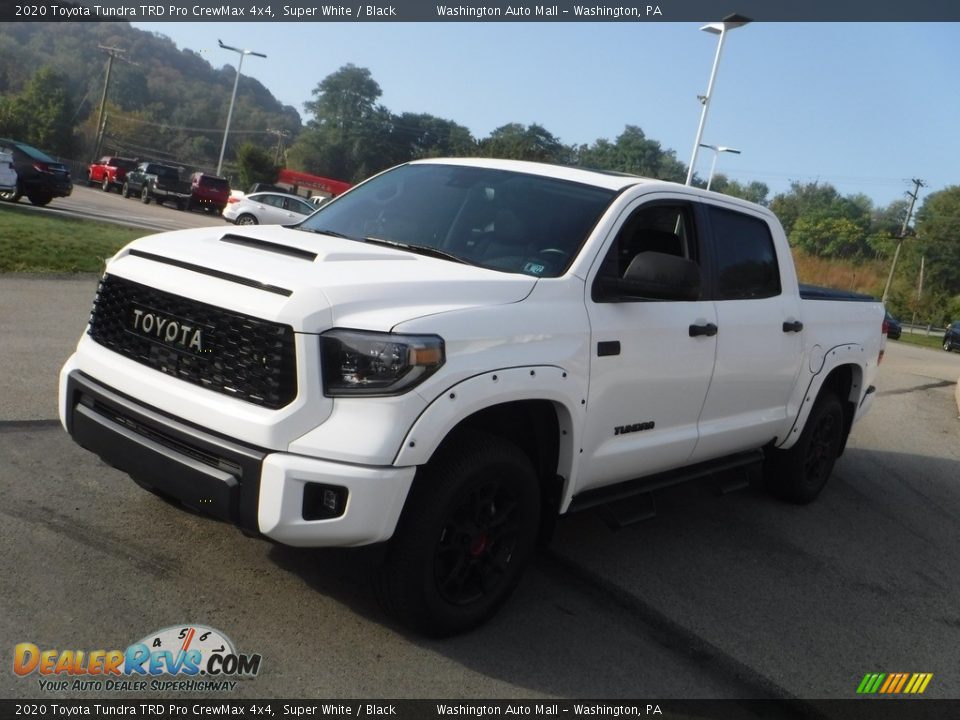 2020 Toyota Tundra TRD Pro CrewMax 4x4 Super White / Black Photo #13