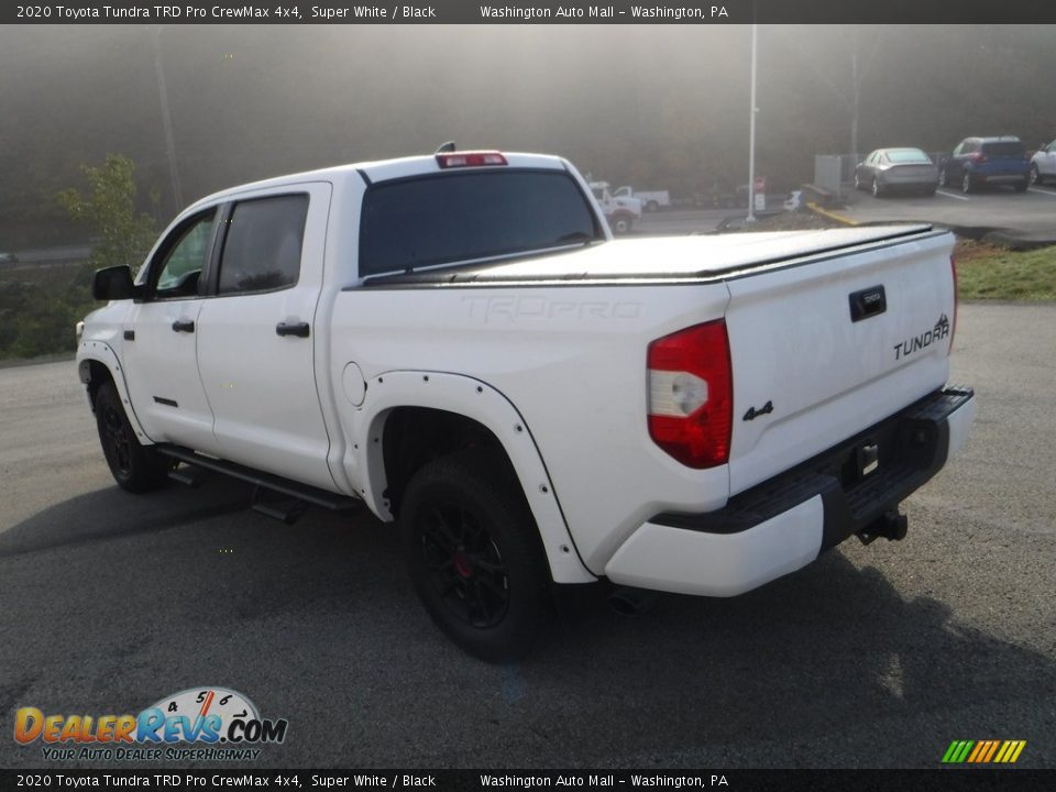 2020 Toyota Tundra TRD Pro CrewMax 4x4 Super White / Black Photo #16