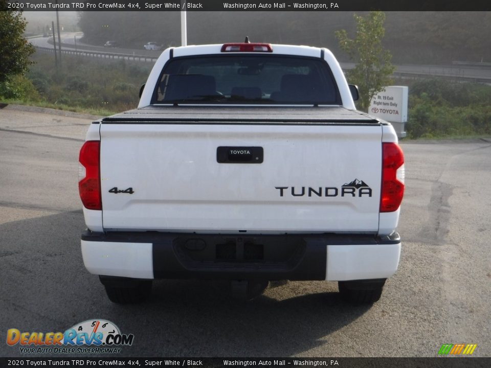 2020 Toyota Tundra TRD Pro CrewMax 4x4 Super White / Black Photo #17