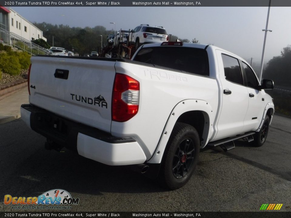 2020 Toyota Tundra TRD Pro CrewMax 4x4 Super White / Black Photo #20