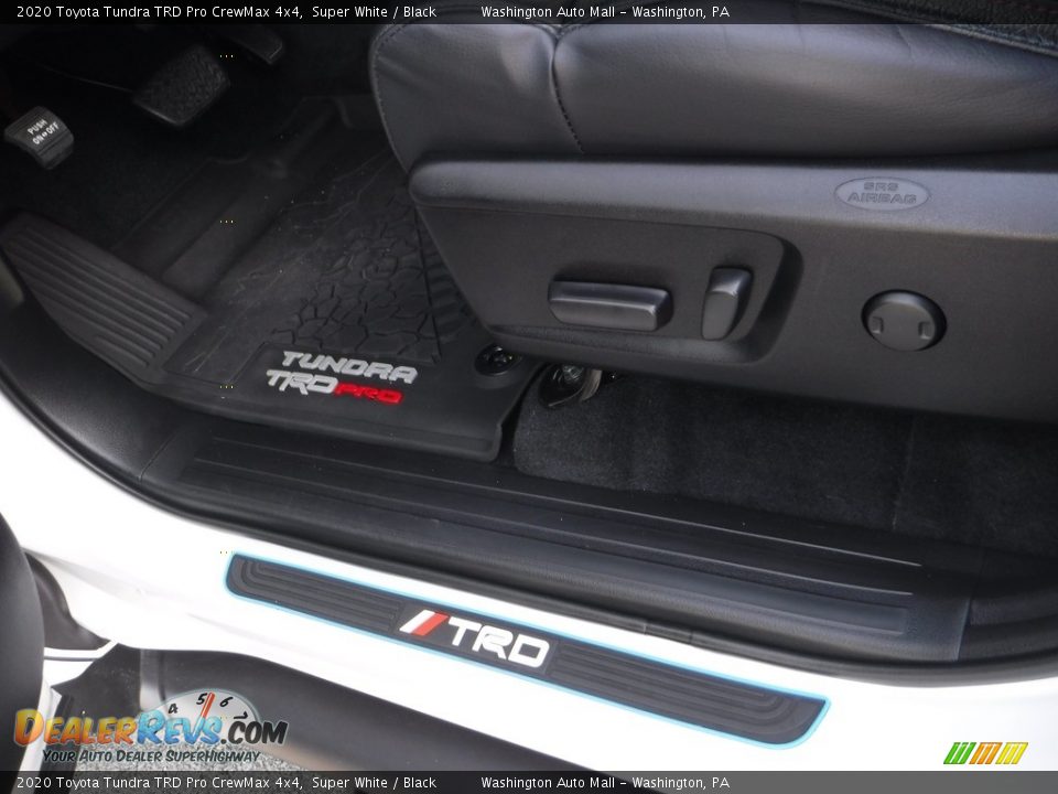 2020 Toyota Tundra TRD Pro CrewMax 4x4 Super White / Black Photo #27