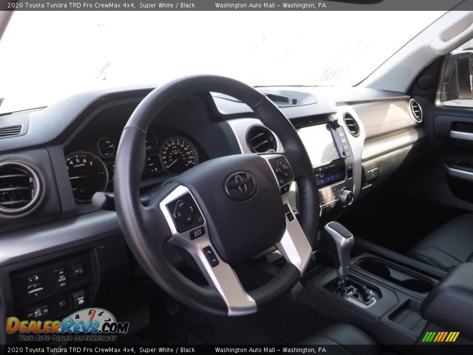 2020 Toyota Tundra TRD Pro CrewMax 4x4 Super White / Black Photo #29