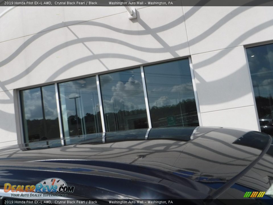 2019 Honda Pilot EX-L AWD Crystal Black Pearl / Black Photo #3