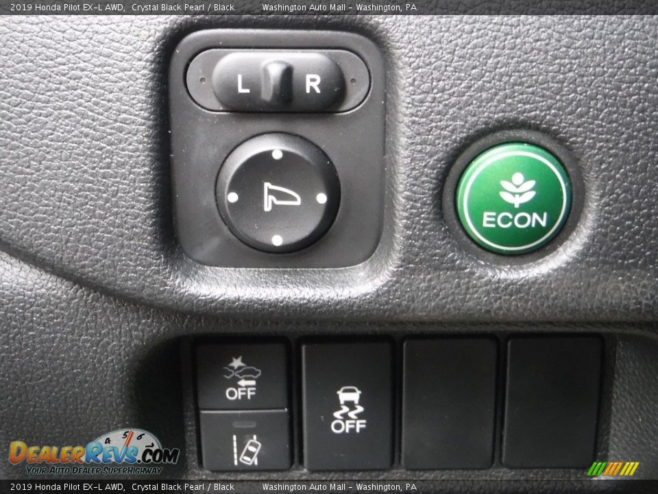 2019 Honda Pilot EX-L AWD Crystal Black Pearl / Black Photo #14