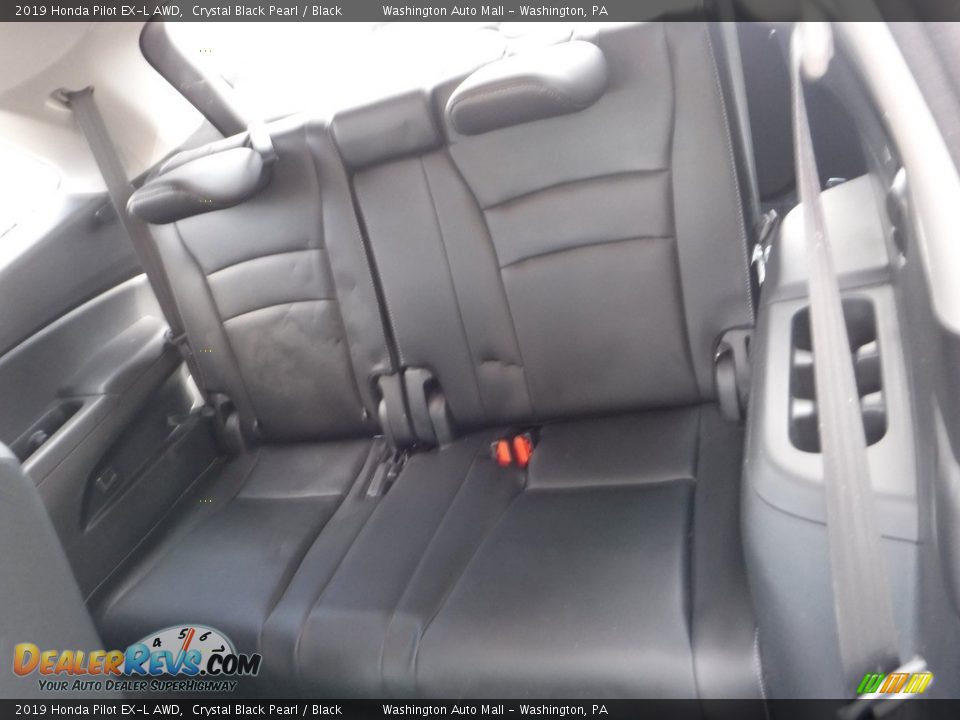 2019 Honda Pilot EX-L AWD Crystal Black Pearl / Black Photo #30