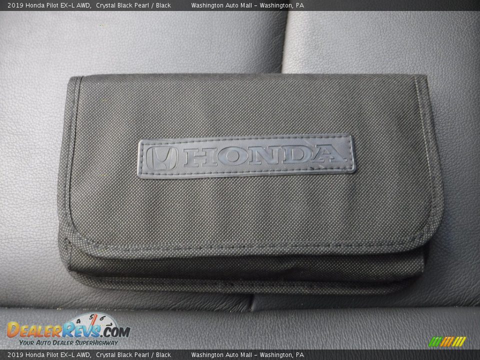 2019 Honda Pilot EX-L AWD Crystal Black Pearl / Black Photo #33