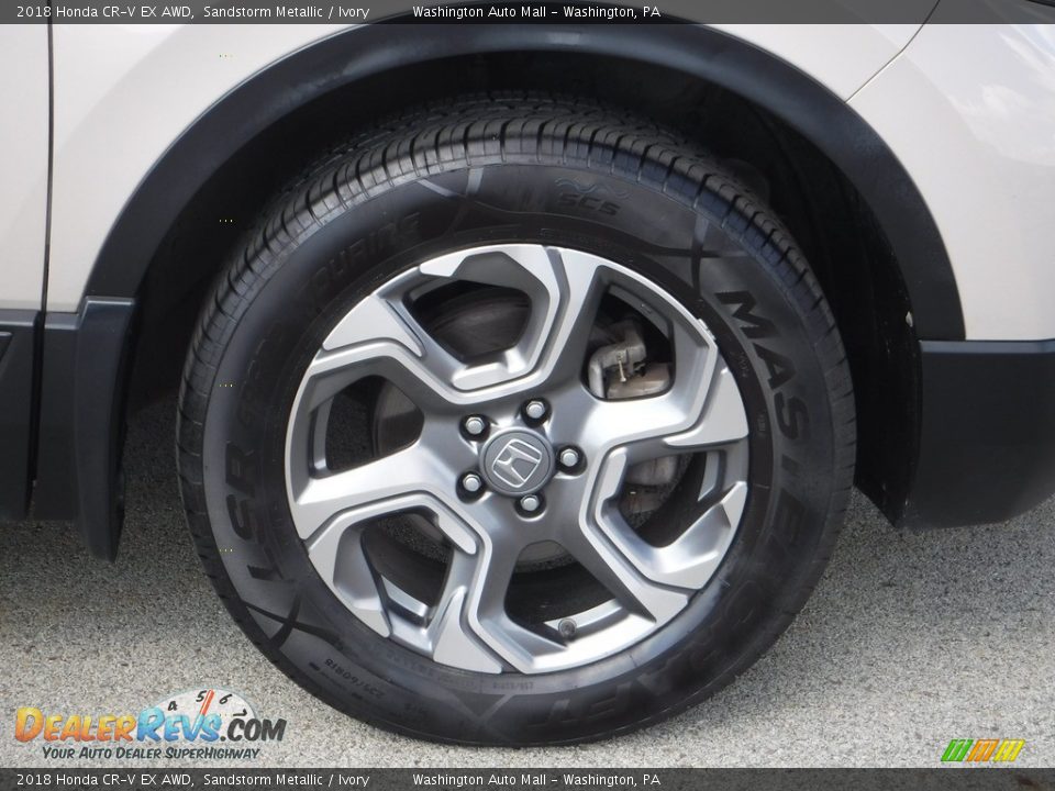 2018 Honda CR-V EX AWD Sandstorm Metallic / Ivory Photo #4