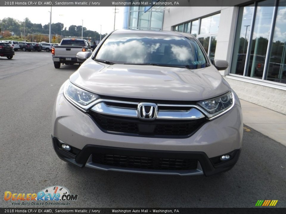 2018 Honda CR-V EX AWD Sandstorm Metallic / Ivory Photo #5