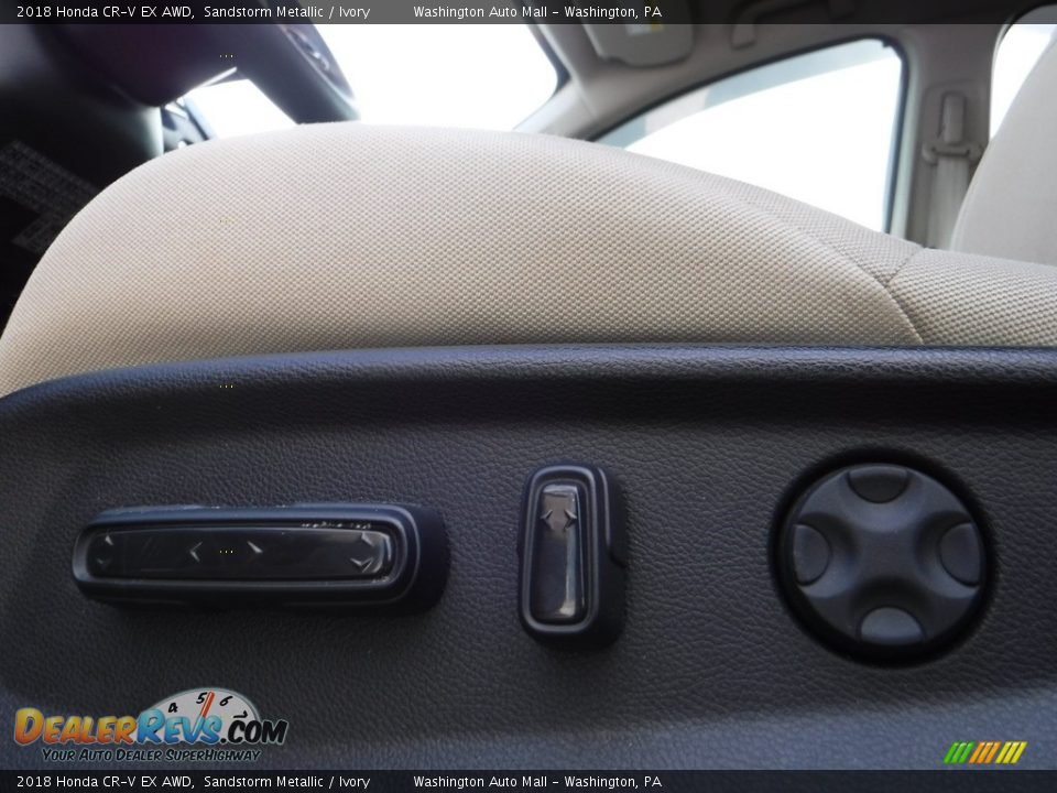 2018 Honda CR-V EX AWD Sandstorm Metallic / Ivory Photo #14