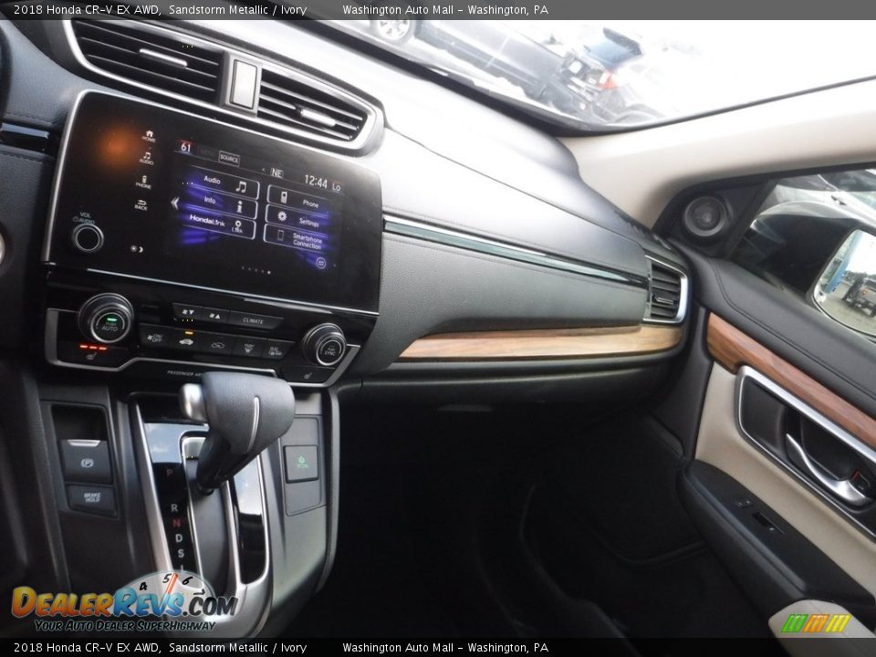 2018 Honda CR-V EX AWD Sandstorm Metallic / Ivory Photo #18