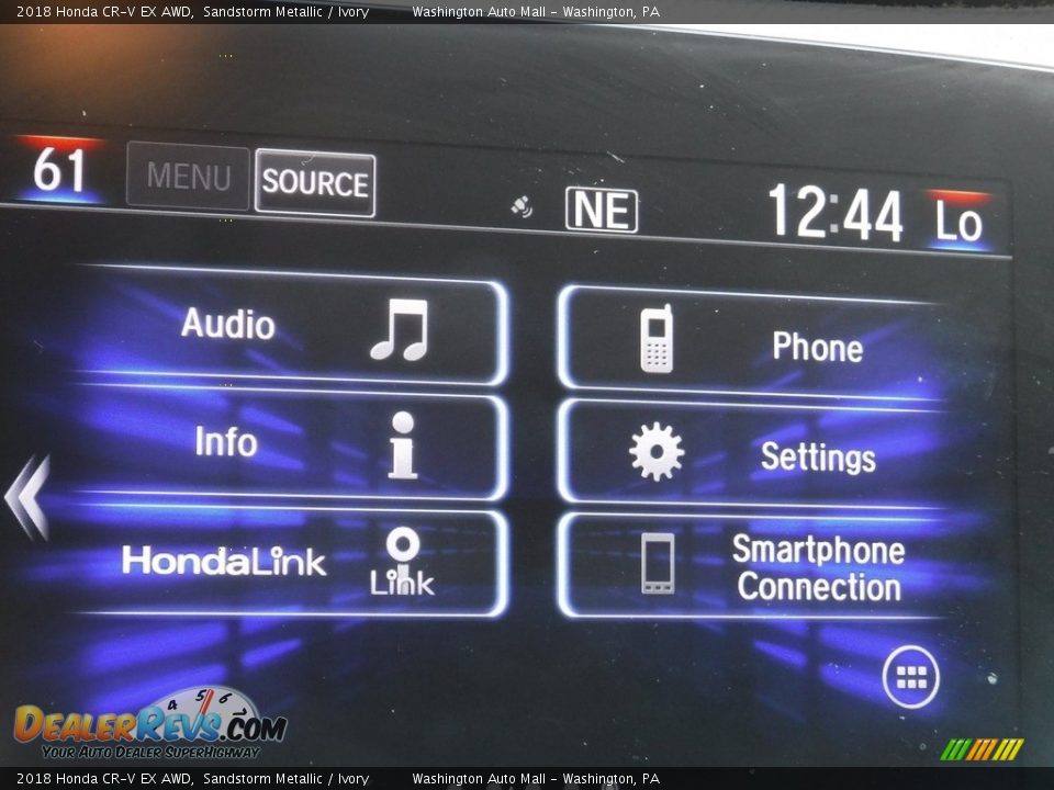 2018 Honda CR-V EX AWD Sandstorm Metallic / Ivory Photo #20
