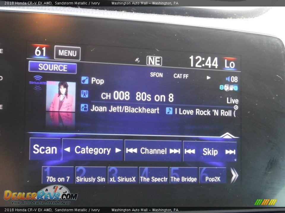 2018 Honda CR-V EX AWD Sandstorm Metallic / Ivory Photo #22