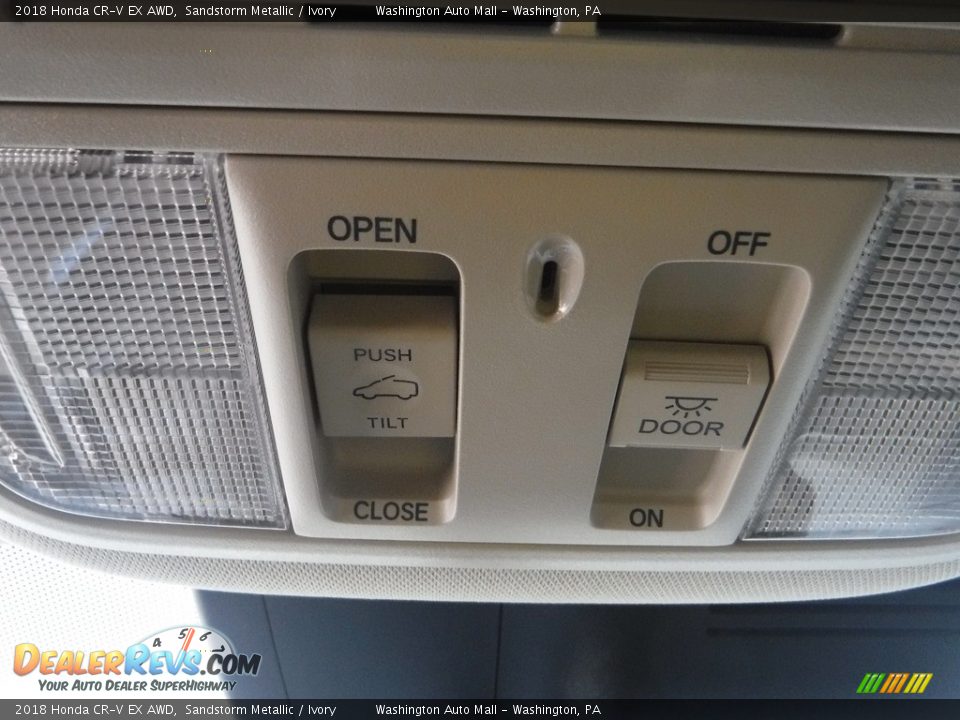 2018 Honda CR-V EX AWD Sandstorm Metallic / Ivory Photo #27