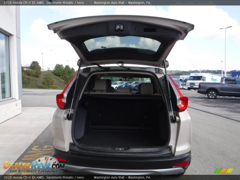 2018 Honda CR-V EX AWD Sandstorm Metallic / Ivory Photo #29