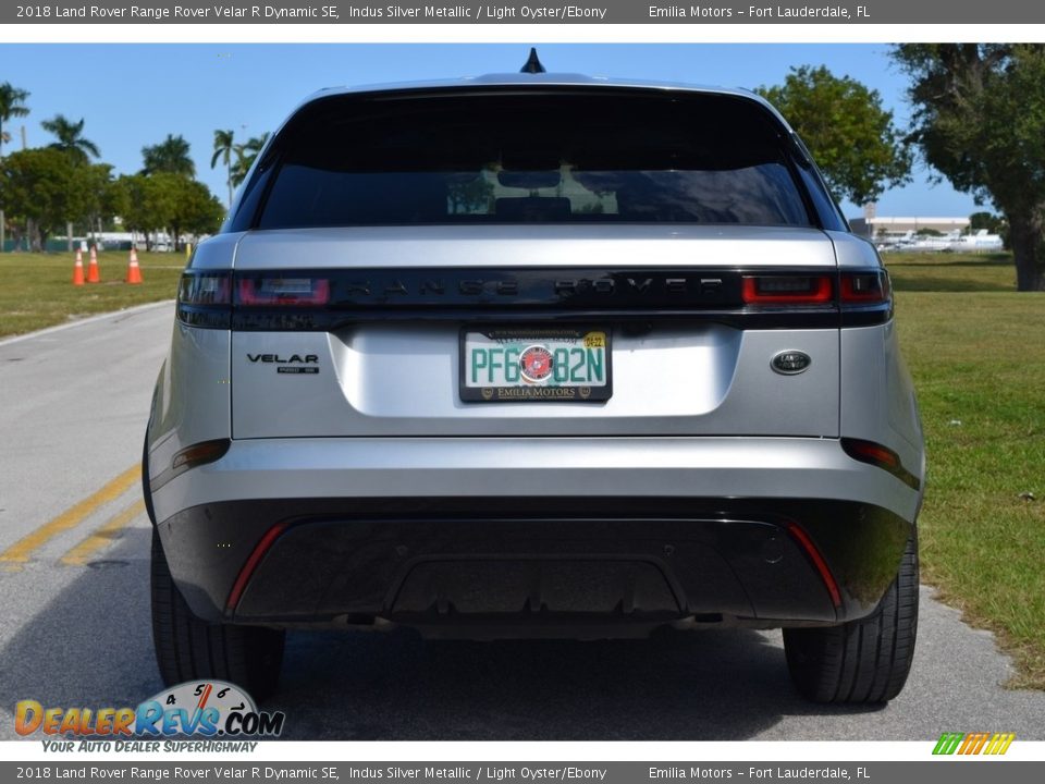 2018 Land Rover Range Rover Velar R Dynamic SE Indus Silver Metallic / Light Oyster/Ebony Photo #5