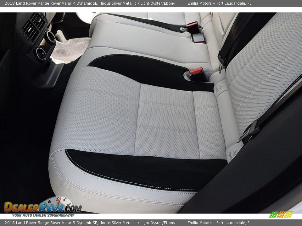 Rear Seat of 2018 Land Rover Range Rover Velar R Dynamic SE Photo #29