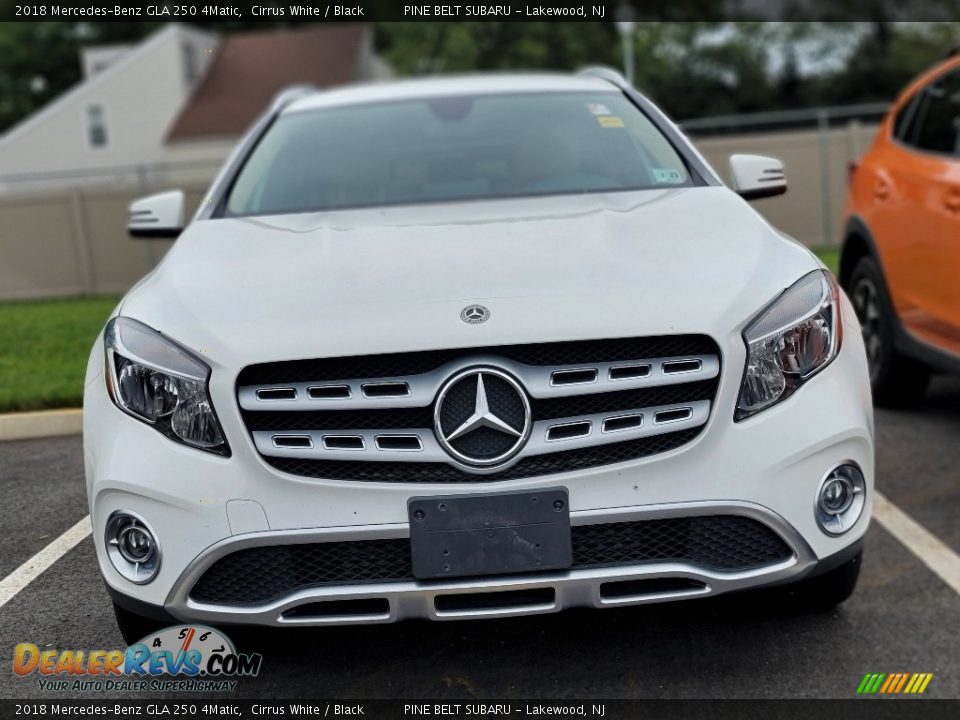 2018 Mercedes-Benz GLA 250 4Matic Cirrus White / Black Photo #2