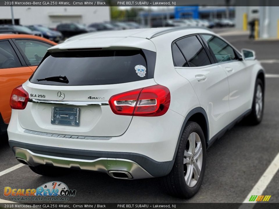 2018 Mercedes-Benz GLA 250 4Matic Cirrus White / Black Photo #3