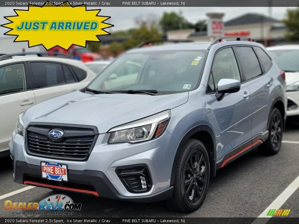 2020 Subaru Forester 2.5i Sport Ice Silver Metallic / Gray Photo #1