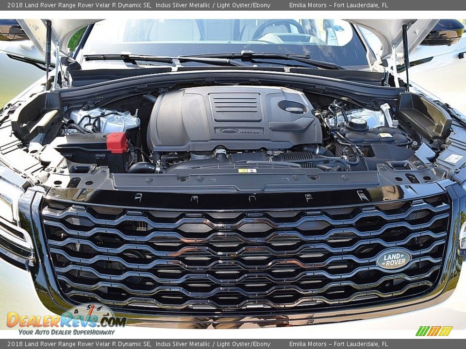 2018 Land Rover Range Rover Velar R Dynamic SE 2.0 Liter Turbocharged DOHC 16-Valve VVT 4 Cylinder Engine Photo #43
