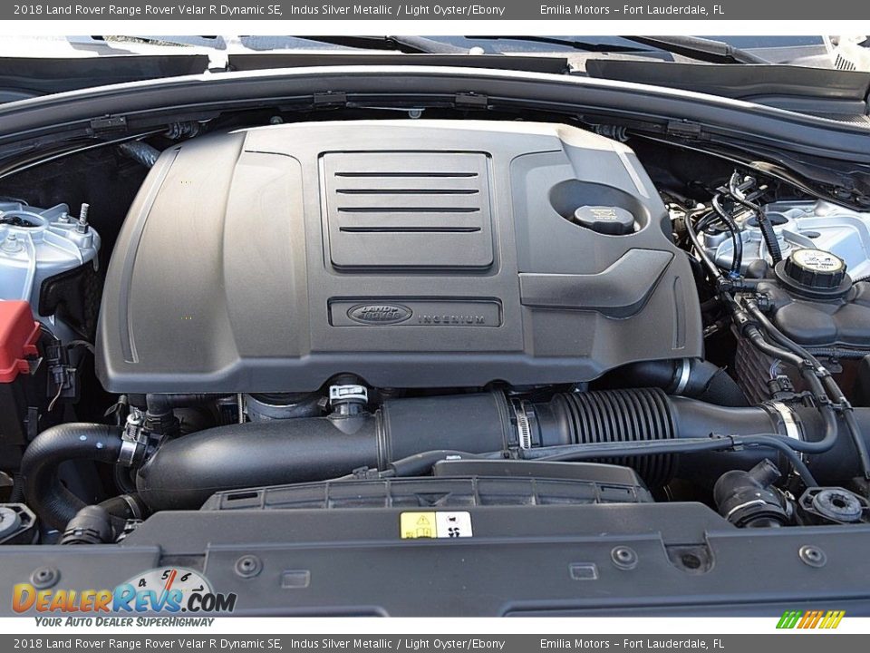 2018 Land Rover Range Rover Velar R Dynamic SE 2.0 Liter Turbocharged DOHC 16-Valve VVT 4 Cylinder Engine Photo #45