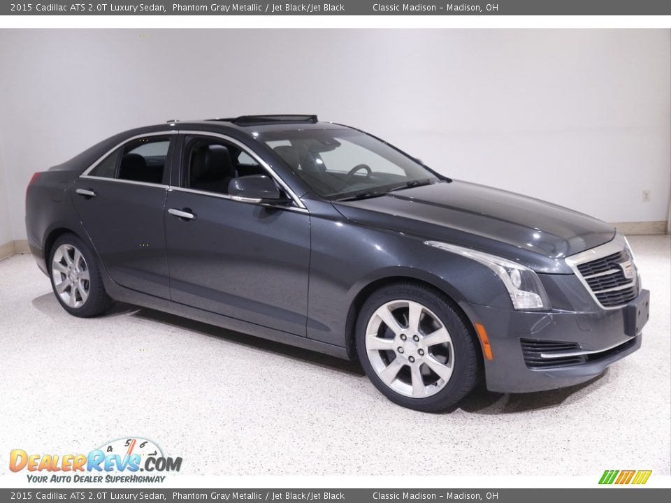 Phantom Gray Metallic 2015 Cadillac ATS 2.0T Luxury Sedan Photo #1