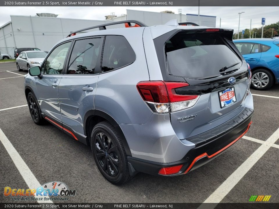 2020 Subaru Forester 2.5i Sport Ice Silver Metallic / Gray Photo #4