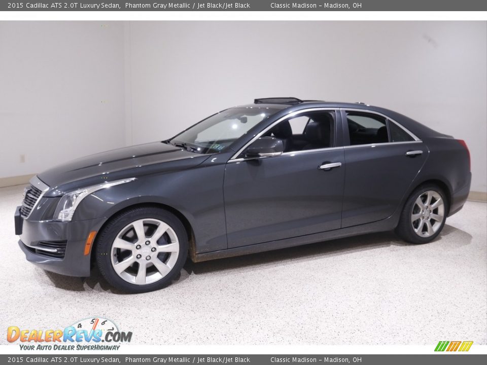 Front 3/4 View of 2015 Cadillac ATS 2.0T Luxury Sedan Photo #3