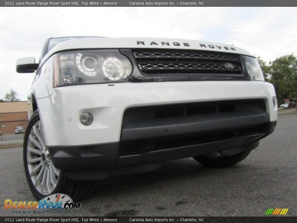2012 Land Rover Range Rover Sport HSE Fuji White / Almond Photo #2
