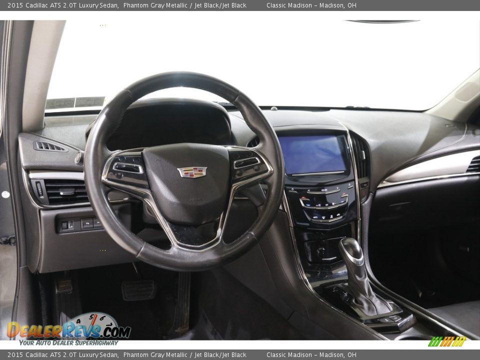 Dashboard of 2015 Cadillac ATS 2.0T Luxury Sedan Photo #6