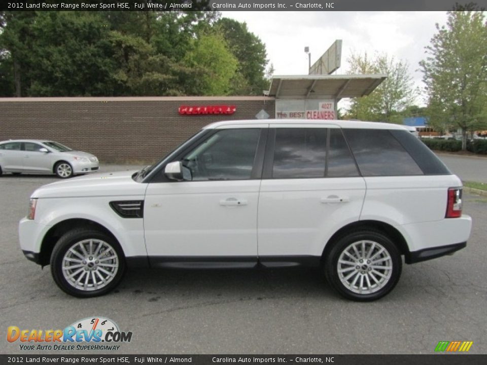 2012 Land Rover Range Rover Sport HSE Fuji White / Almond Photo #7