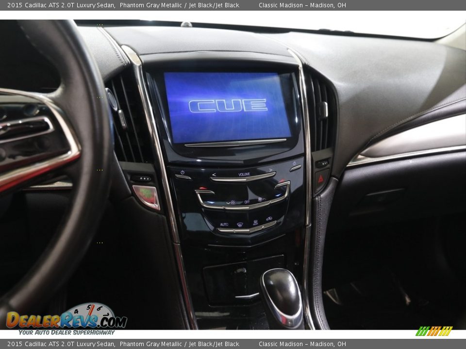 2015 Cadillac ATS 2.0T Luxury Sedan Phantom Gray Metallic / Jet Black/Jet Black Photo #9